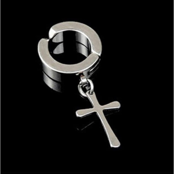 1pc Stainless Steel Earring - Picture 3 of 3